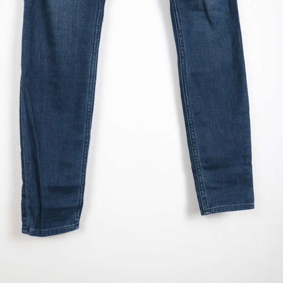 Hollister Low Rise Dark Wash Lightweight Jeggings Size 7L - Picture 6 of 6